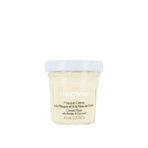 Masque visage crème Mangue & noix de coco