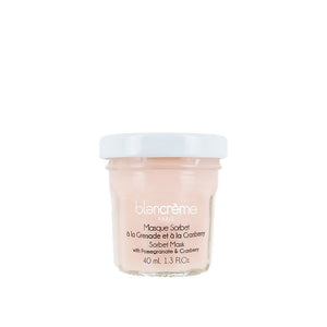 Masque visage sorbet Grenade & cranberry