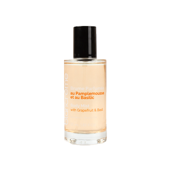 Brume parfumée pamplemousse et basilic