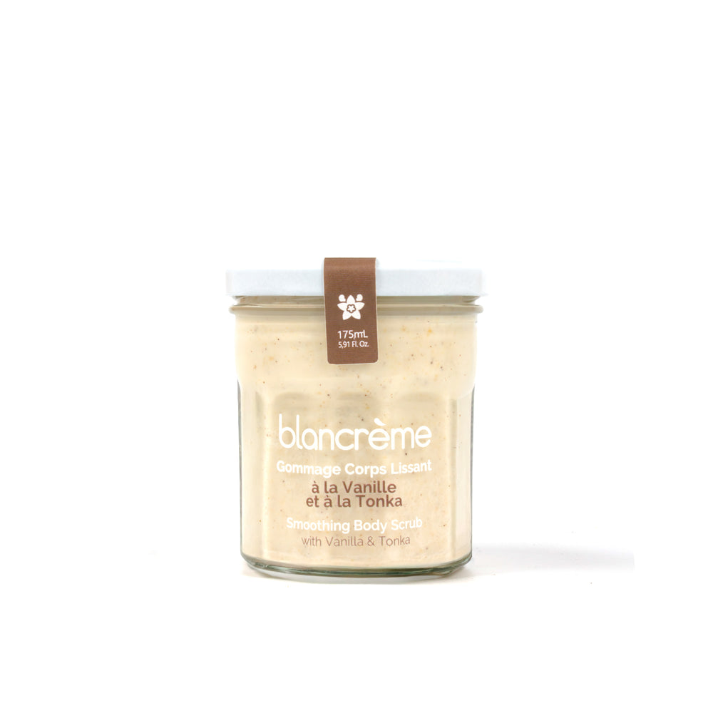 Smoothing body scrub - Vanilla & Tonka