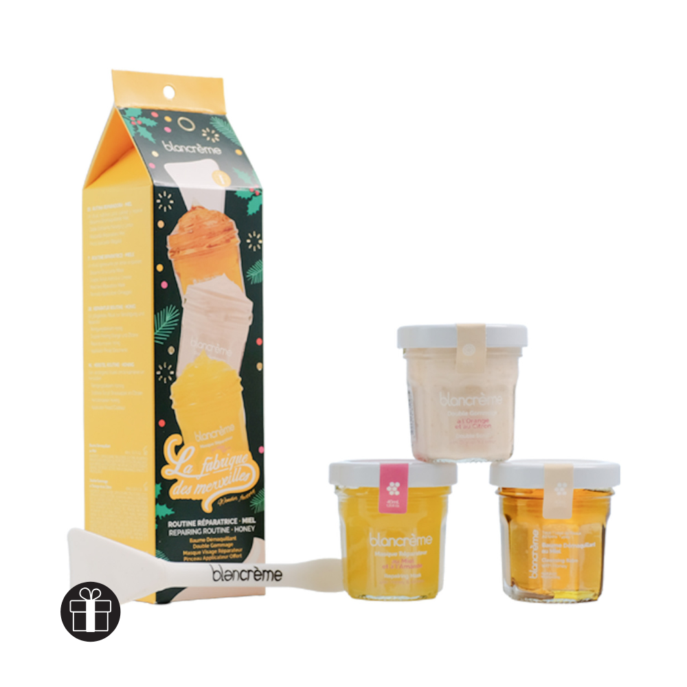 Trio visage - Routine Réparatrice - Miel