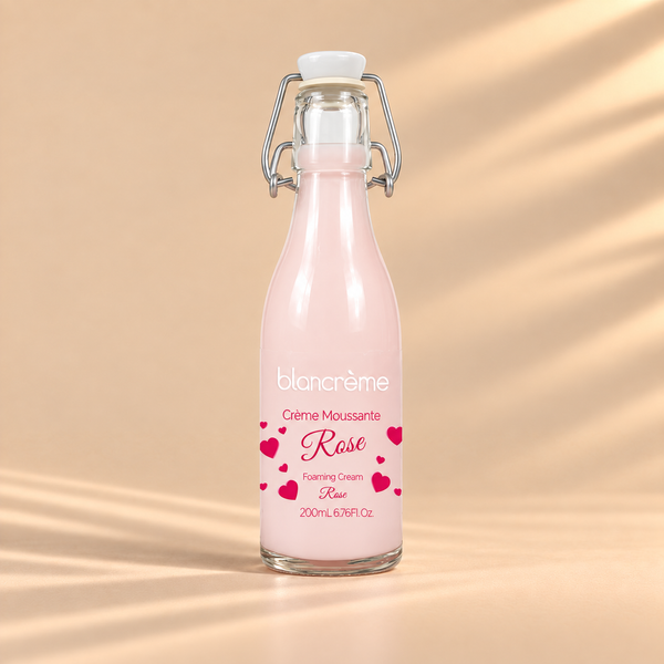 Crème Moussante - Rose