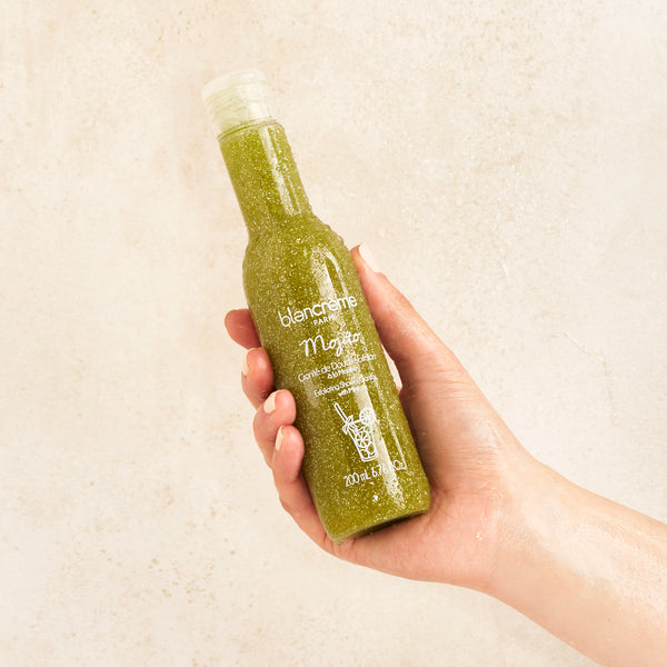 Granité de douche exfoliant Mojito