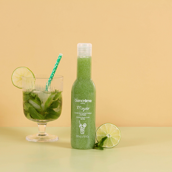 Granité de douche exfoliant Mojito