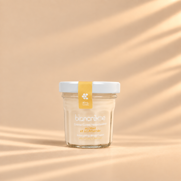 TRAVEL SIZE Honey & Almond Melting Body Cream