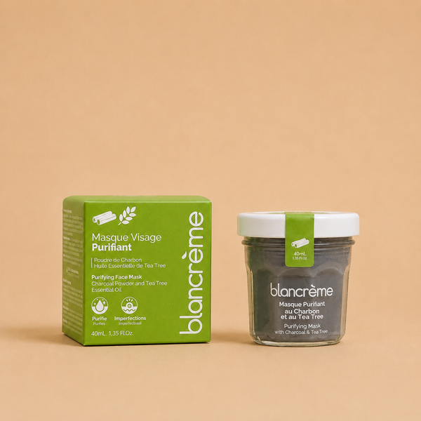 Masque purifiant - Charbon et au Tea tree