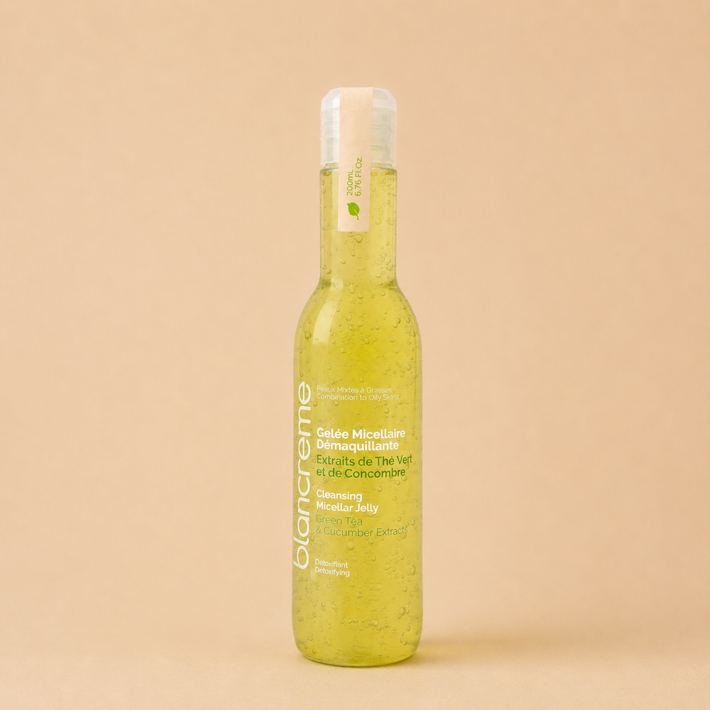 Gelée micellaire au Thé vert & concombre