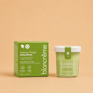 Green Tea & Cucumber Foam Face Mask