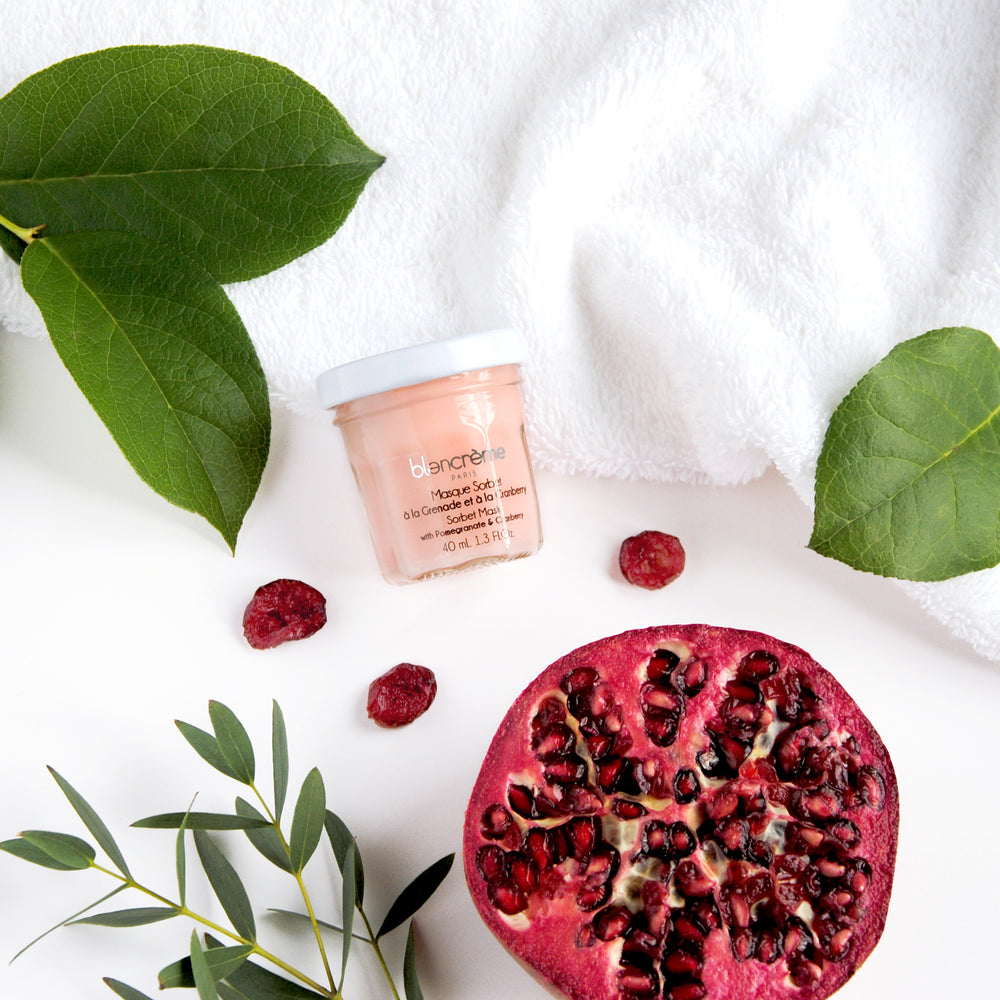 Maschera Viso - Melograno Mirtilli Rossi 