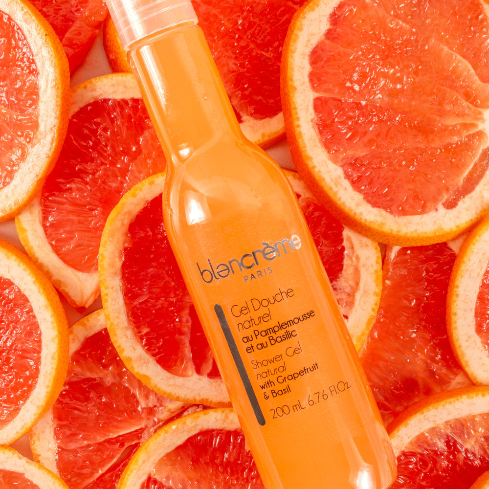 TRAVEL SIZE Grapefruit & Basil Shower Gel