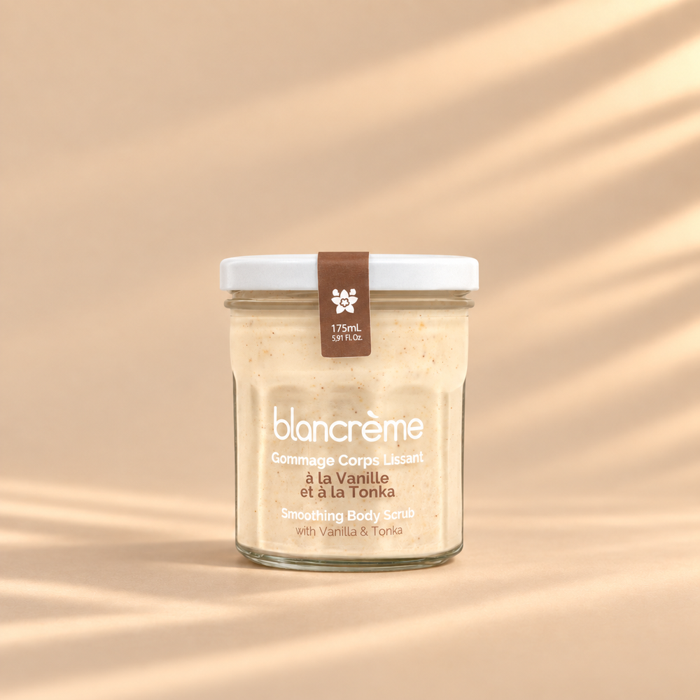 Smoothing body scrub - Vanilla & Tonka