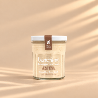 Smoothing body scrub - Vanilla & Tonka