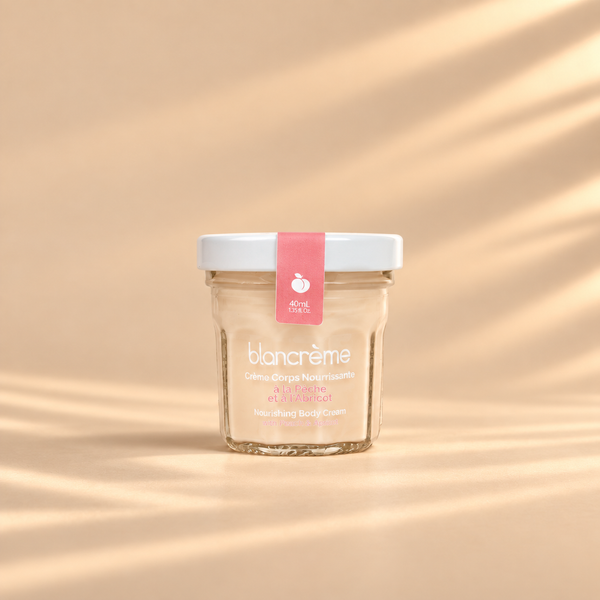 TRAVEL SIZE Pearly melting body cream Peach & apricot