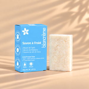 Savon solide surgras Monoi - Saponification à froid