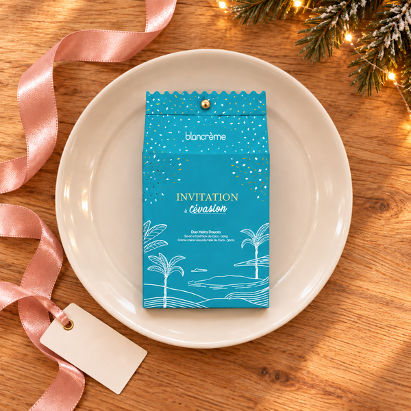 Duo Mains Douces Noix de Coco – Coffret de Noël