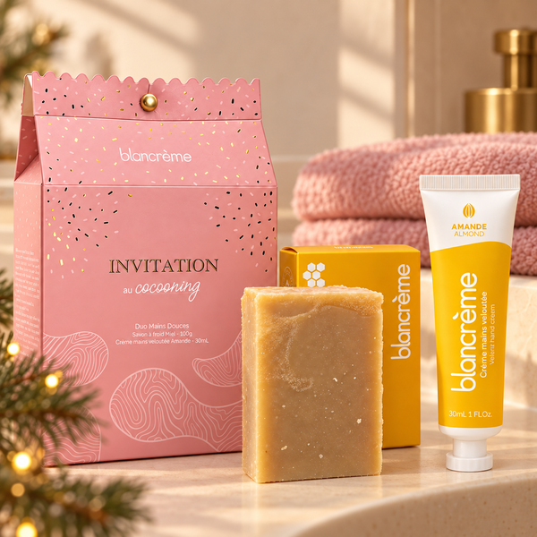 Duo Mains Miel & Amande – Coffret de Noël