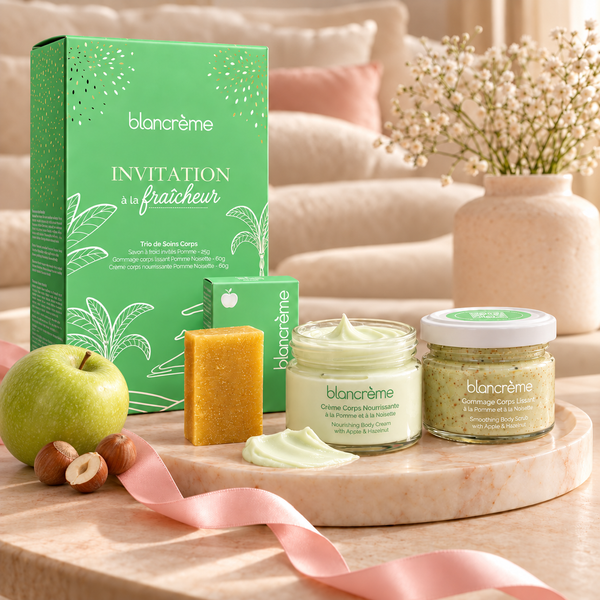 Trio Corps Pomme & Noisette – Coffret de Noël