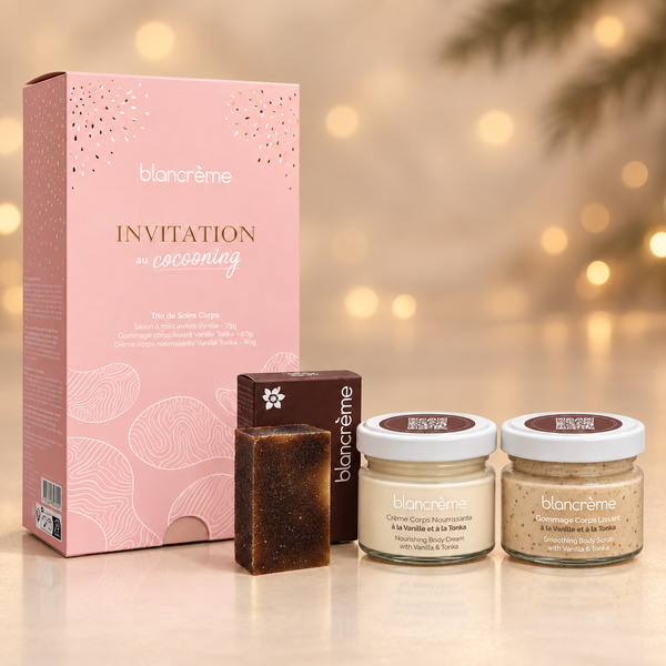 Trio Corps Vanille & Tonka – Coffret de Noël