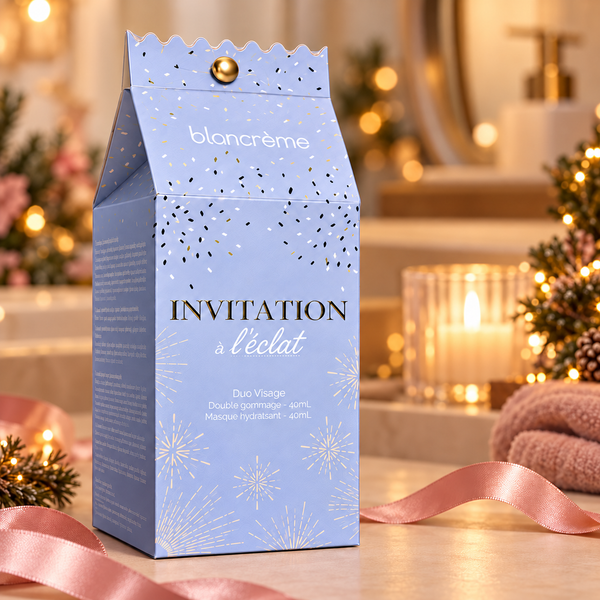 Duo Visage Éclat Orange, Citron, Grenade & Cranberry – Coffret de Noël