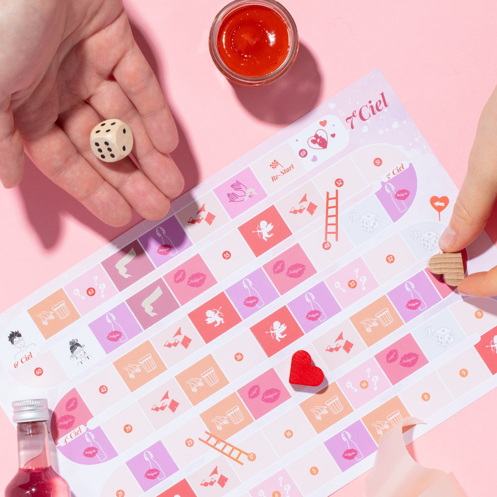 Gioco da Massaggio - Zucchero filato e Fragola 