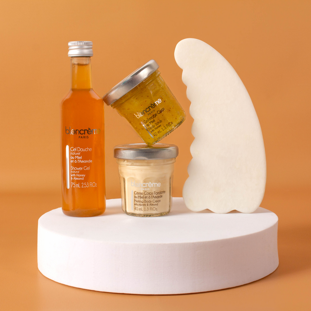 Coffret Gua Sha Miel Amande - Collection rêves
