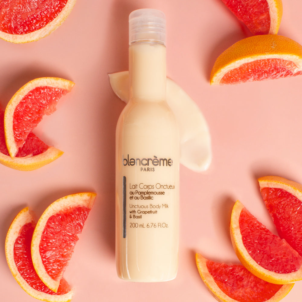 TRAVEL SIZE Creamy body lotion Grapefruit & basil
