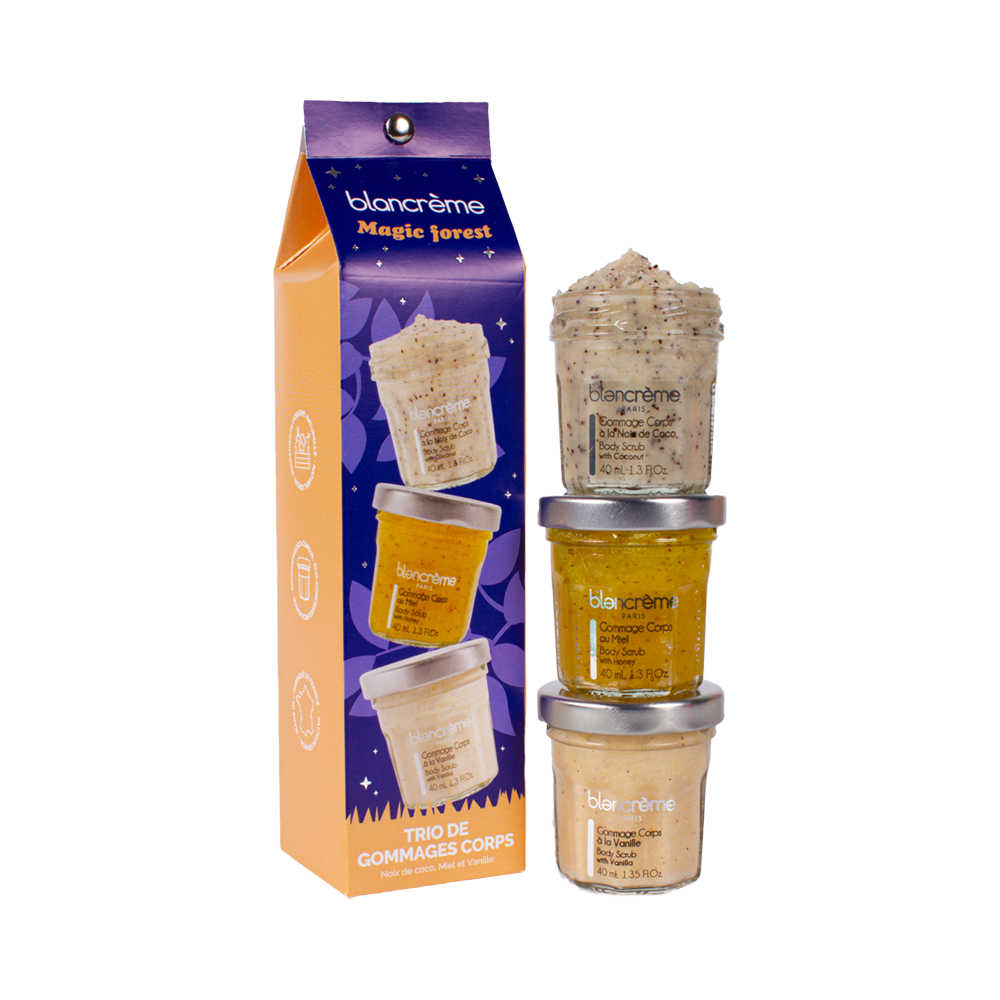 Trio of Gourmet Body Scrubs - Magic Forest Collection