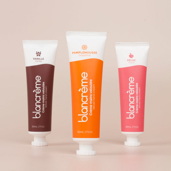 Velvety hand cream - Peach