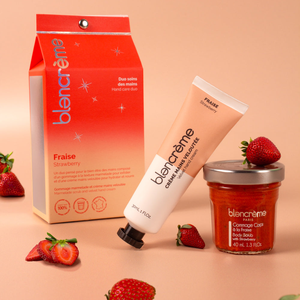 Duo mani fragola e melograno - Collezione Sogno 