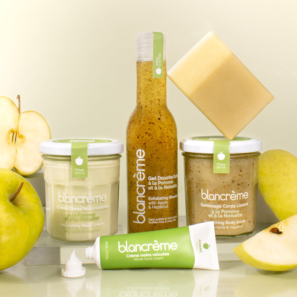 TRAVEL SIZE Apple Exfoliating Shower Gel