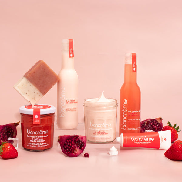 FORMAT VOYAGE - Gel douche douceur - Fraise & Grenade