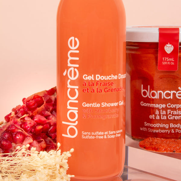Gel douche douceur - Fraise & Grenade