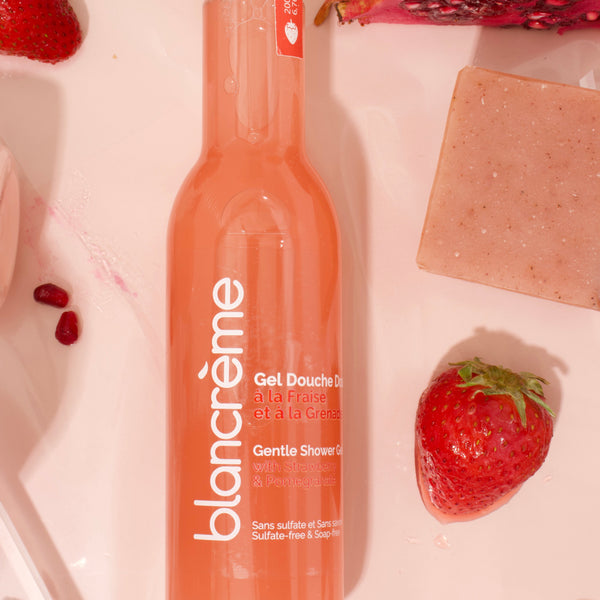 Soft shower gel - Strawberry & Pomegranate