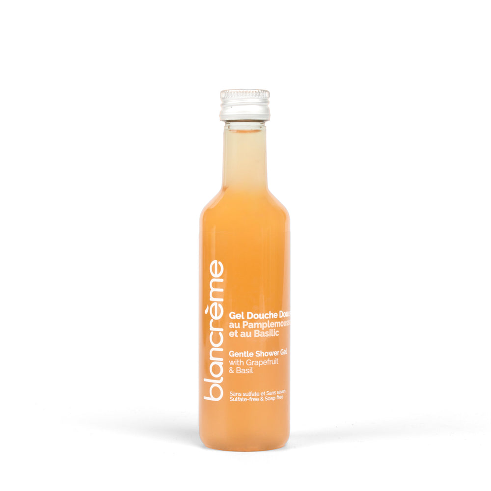 TRAVEL SIZE Grapefruit & Basil Shower Gel