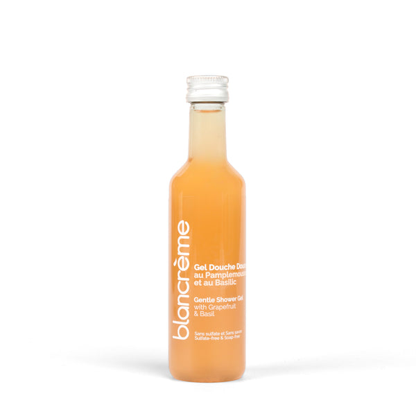 TRAVEL SIZE Grapefruit & Basil Shower Gel