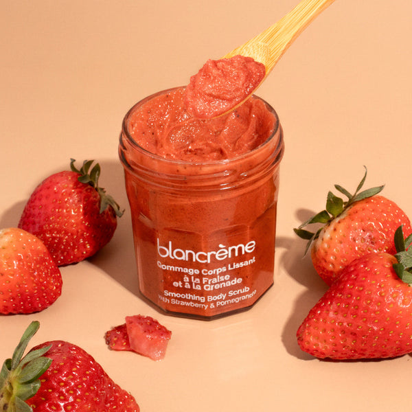 Smoothing Body Scrub - Strawberry & Pomegranate