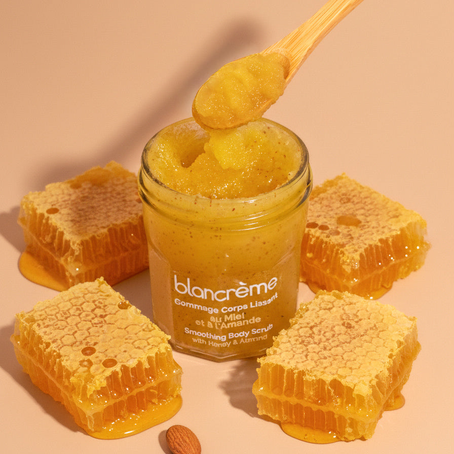 Smoothing body scrub - Honey & Almond