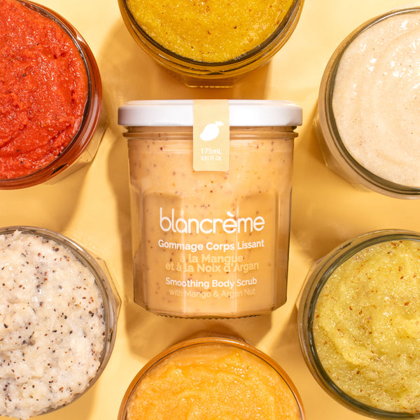Smoothing body scrub - Mango & Argan nut
