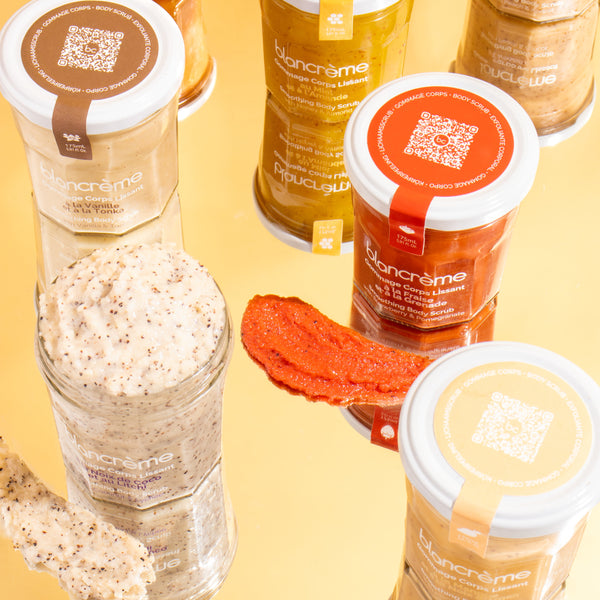 Smoothing body scrub - Mango & Argan nut