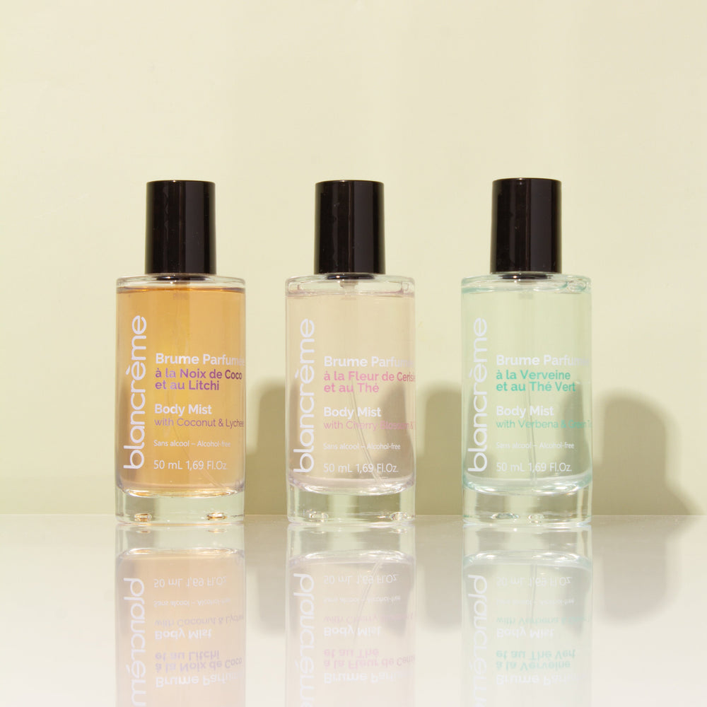 Brume parfumée noix de coco & litchi 
