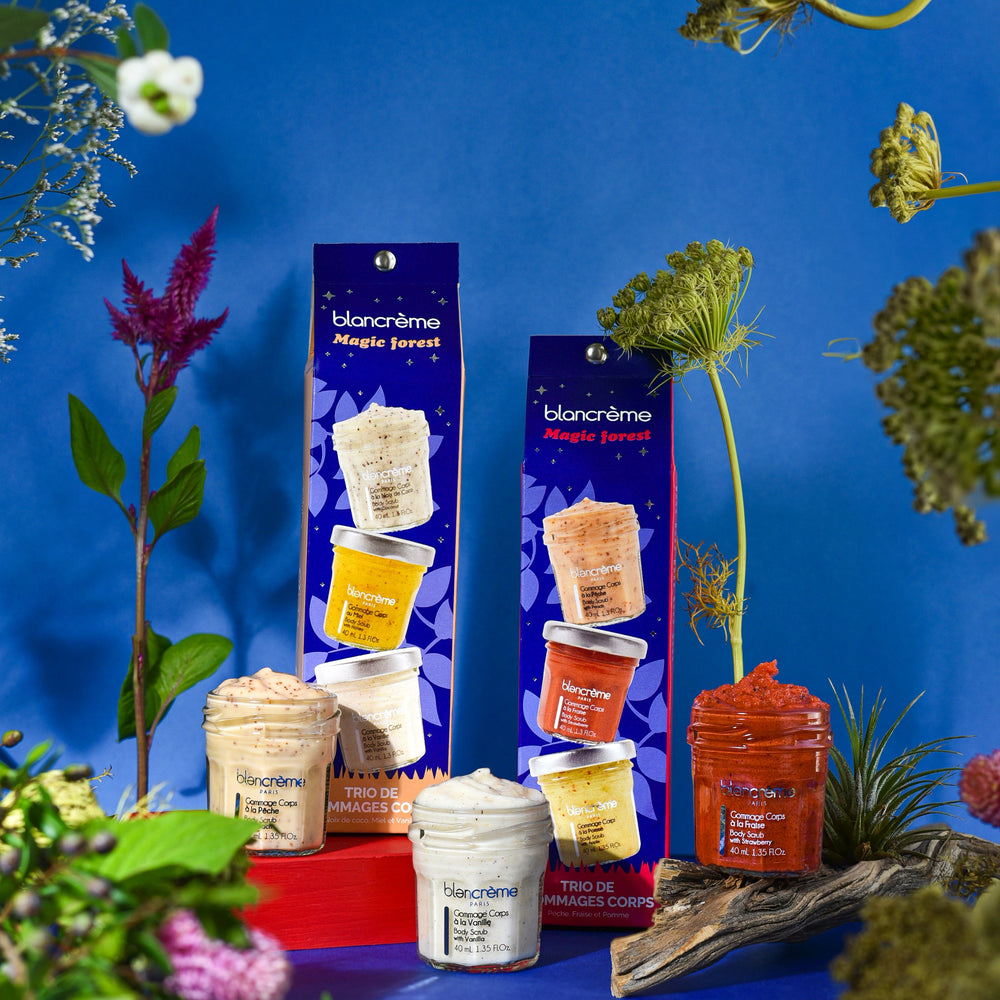 Trio of Gourmet Body Scrubs - Magic Forest Collection