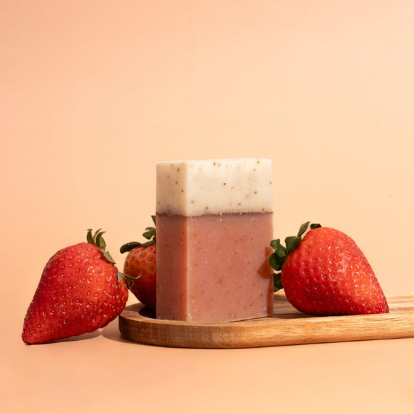 Savon à froid - Fraise