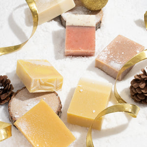 Trio savons pour le corps - Fraise, Pamplemousse & Coco