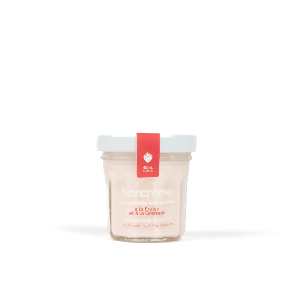 FORMAT VOYAGE Crème corps fondante Fraise & grenade