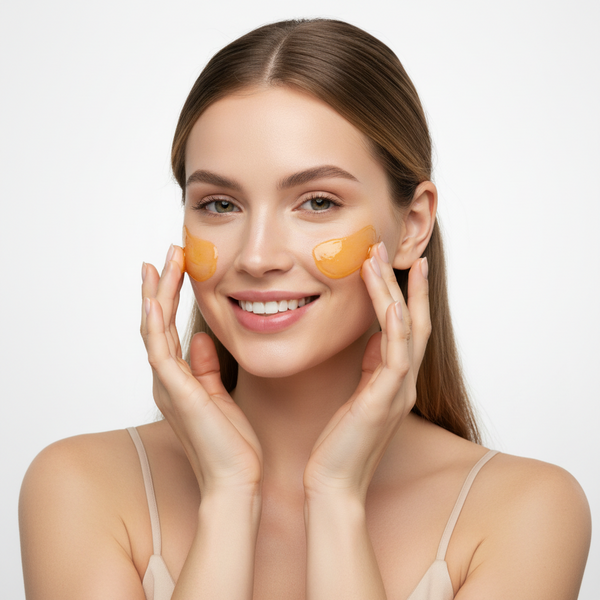 Maschera Viso - Carota Limone