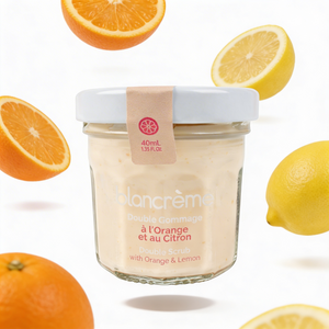 Orange & lemon exfoliating sorbet
