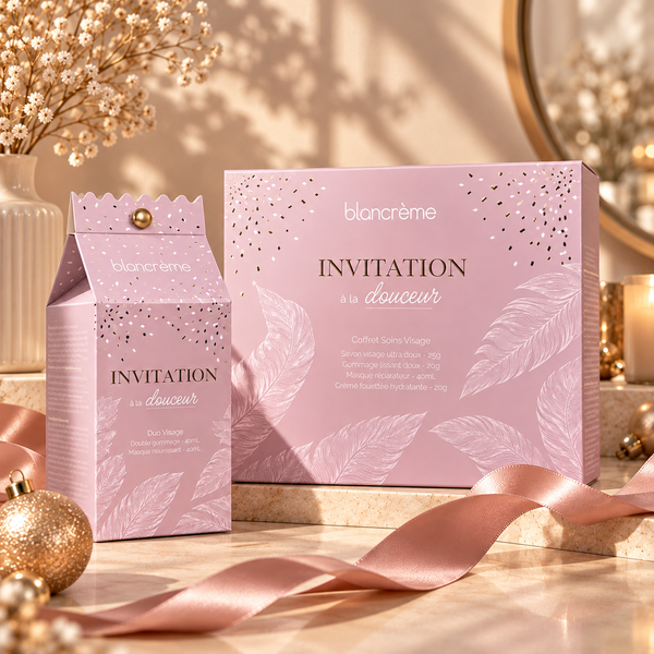 Duo Visage Douceur Orange, Citron, Mangue & Coco – Coffret de Noël