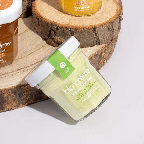 Maschera Mousse - Tè verde Cetriolo 