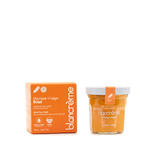 Maschera Viso - Carota Limone